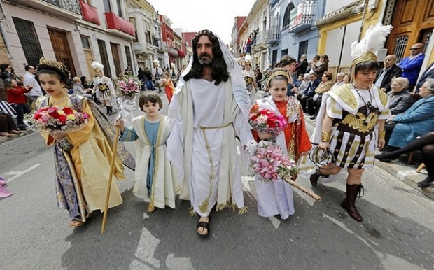 Resurrection Parade in Valencia