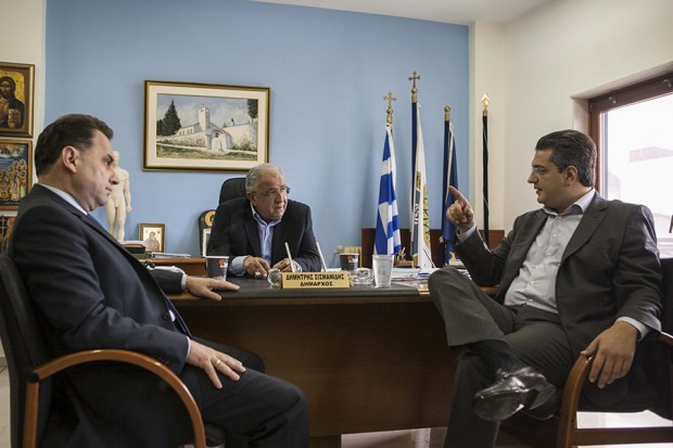 151011-Συνάντηση με δήμαρχο Κιλκίς Δημήτρη Σισμανίδη