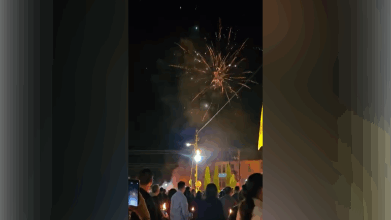 Η Δράμα έψαλε “Χριστός Ανέστη” | Λαμπρή Ανάσταση στην πλατεία Ελευθερίας