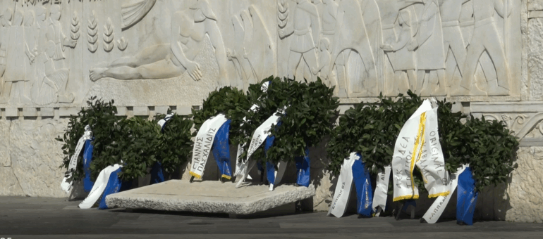 Κατάθεση στεφάνων για την Εθνική Ημέρα Γενοκτονίας των Μικρασιατών