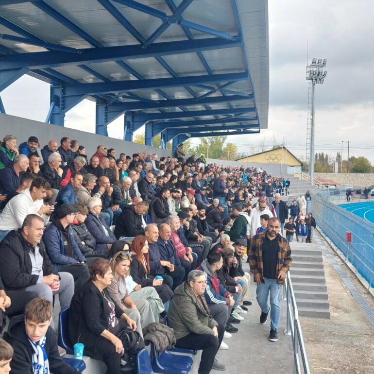 Γεμάτο από φιλάθλους το νέο γήπεδο της Χρυσούπολης στην νίκη του Νέστου κόντρα στον Μακεδονικό