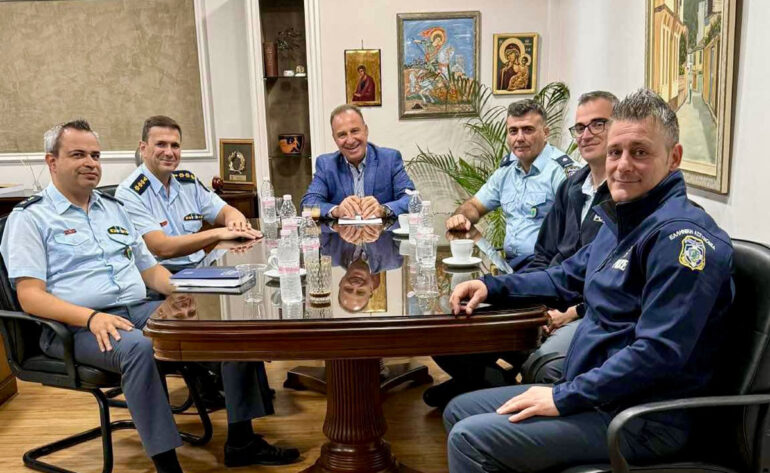 Δήμαρχος Παγγαίου: Συνάντηση με την Αστυνομία