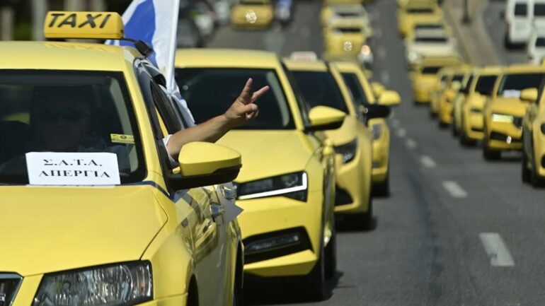 48ωρη απεργία ταξί: Χωρίς ταξί για δεύτερη ημέρα