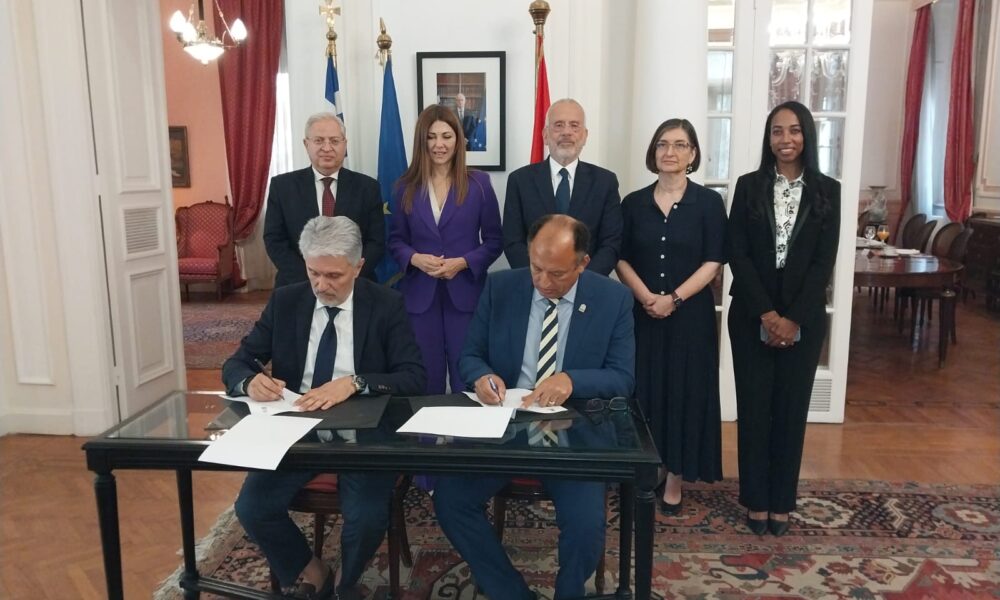 Υπογραφή μνημονίου συνεργασίας του ΔΠΘ με το Capital University για Παράρτημα στο Κάιρο
