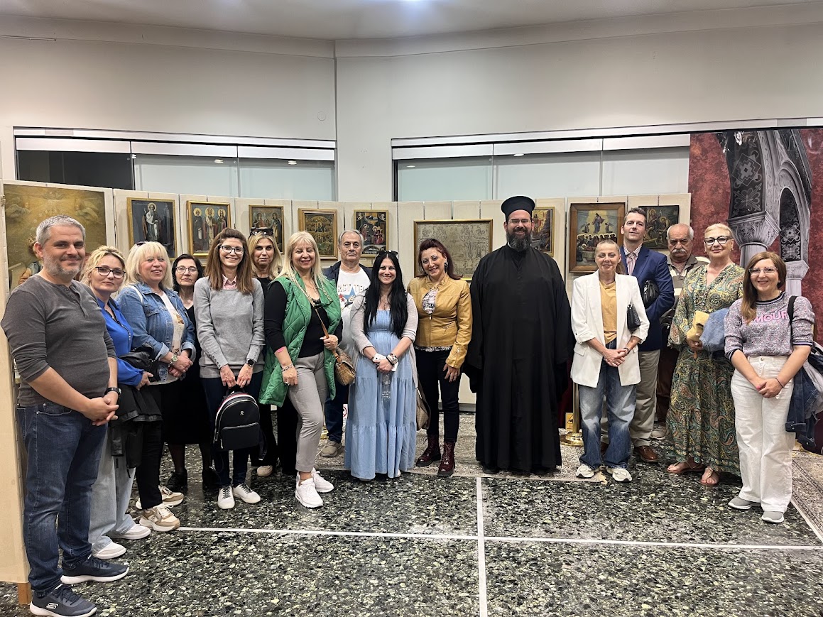 Επίσκεψη του Σχολείου Δεύτερης Ευκαιρίας Καβάλας στην έκθεση Σφραγίς Παυλεπώνυμος