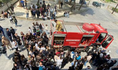 Ενημερωτική δράση πυρασφάλειας στο Γυμνάσιο Ποδοχωρίου από την Πυροσβεστική Υπηρεσία Ελευθερούπολης