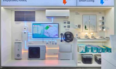 TechLiving Zone σε κατάστημα ΔΕΗ με προϊόντα ενέργειας και τεχνολογίας