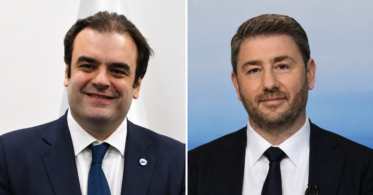 Ο Κυριάκος Πιερρακάκης στη Βουλή κατά την παρέμβασή του προς τον Νίκο Ανδρουλάκη