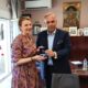 Θάσος – Συνάντηση του Δημάρχου Ελευθέριου Κυριακίδη με την Inga Nichanian της UNESCO