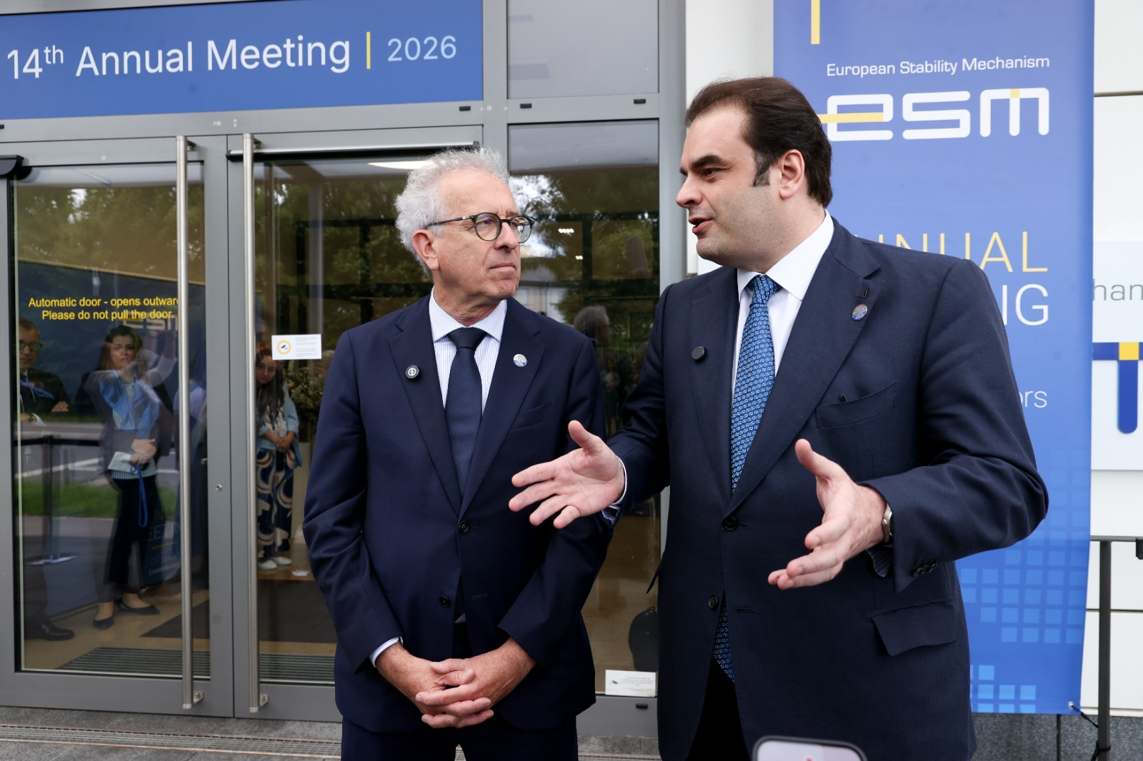Κυριάκος Πιερρακάκης – Πρώτη συνεδρίαση ως Πρόεδρος του Συμβουλίου Διοικητών του ESM