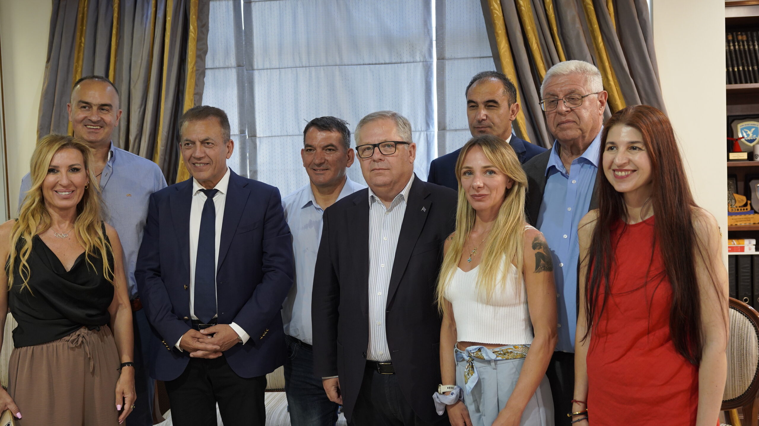 Καβάλα – Επίσκεψη Γιάννη Βρούτση στην Π.Ε. Καβάλας για τις αθλητικές υποδομές