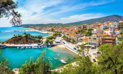 Το λιμάνι και η παραλιακή ζώνη των Λιμεναρίων στη Θάσο