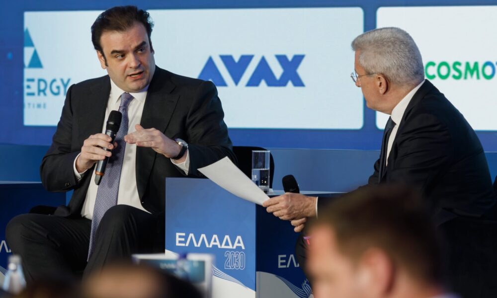 Κυριάκος Πιερρακάκης – Συνέντευξη στο συνέδριο Ελλάδα 2030 για οικονομία και ανάπτυξη