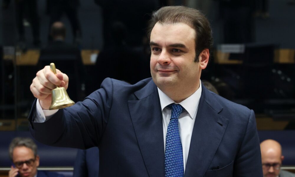 Κυριάκος Πιερρακάκης – Δηλώσεις κατά την προσέλευσή του στο Eurogroup στο Λουξεμβούργο