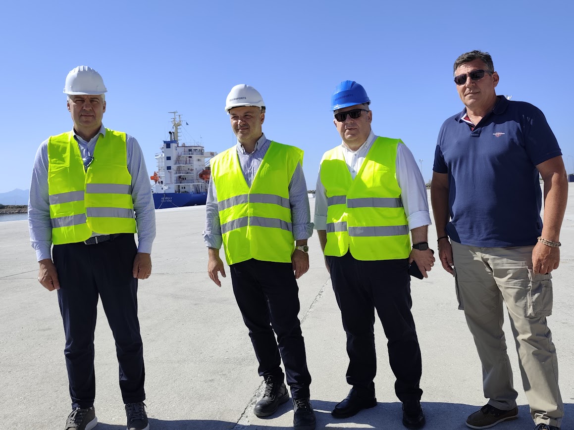 Χριστόδουλος Τοψίδης – Επίσκεψη στην Π.Ε. Καβάλας για υποδομές και ανάπτυξη