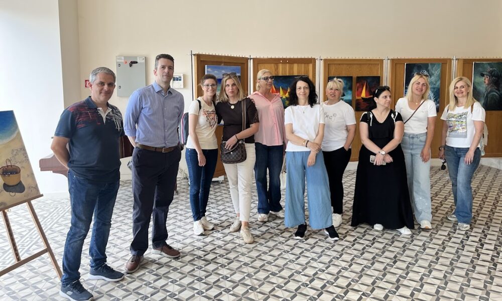 Καβάλα – Επίσκεψη του Σχολείου Δεύτερης Ευκαιρίας στην έκθεση του Συλλόγου Γυναικών Ζωγράφων – 2026