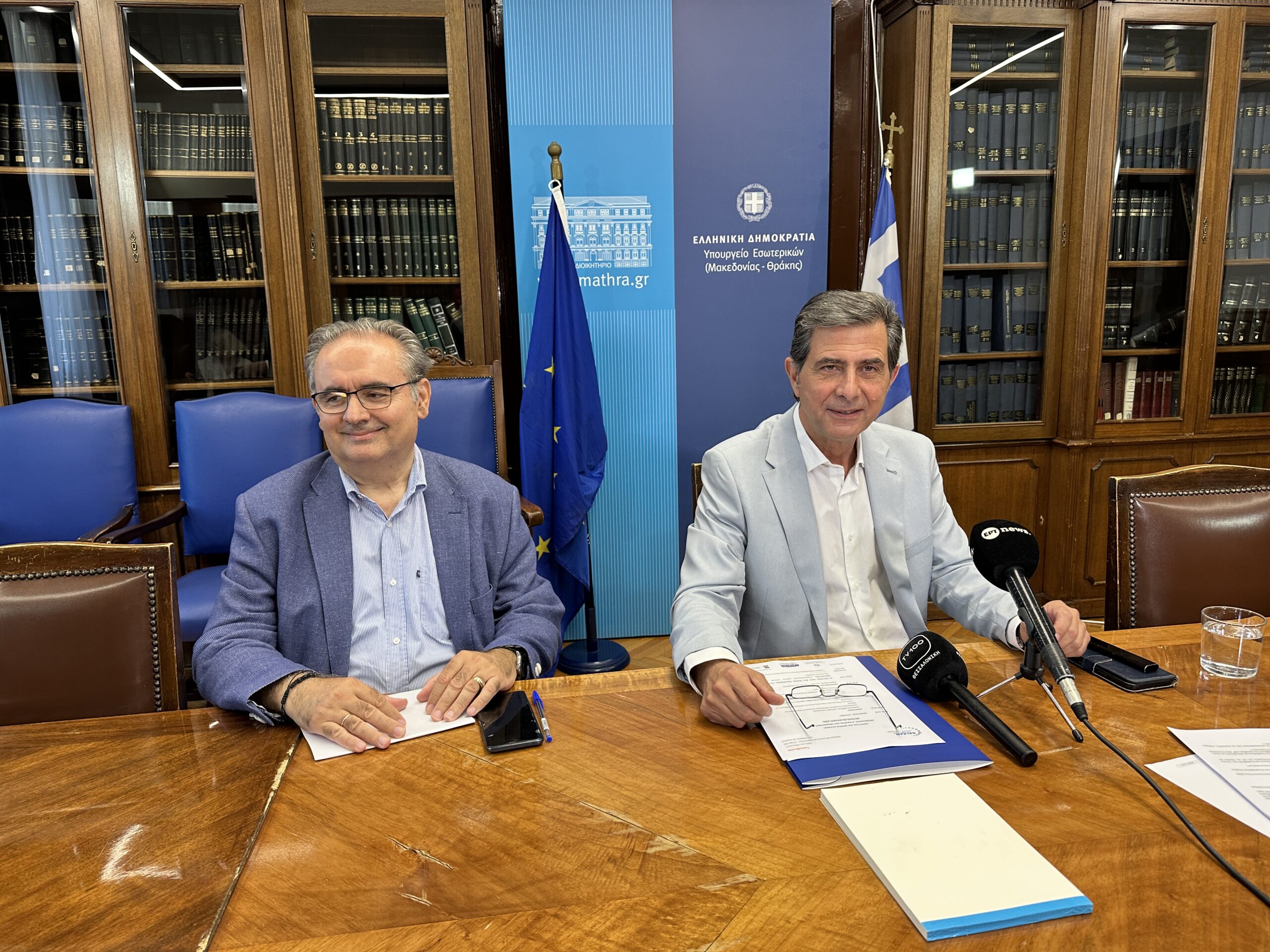 Κωνσταντίνος Γκιουλέκας στη συνέντευξη Τύπου για το 7ο Balkan Forum στη Θεσσαλονίκη