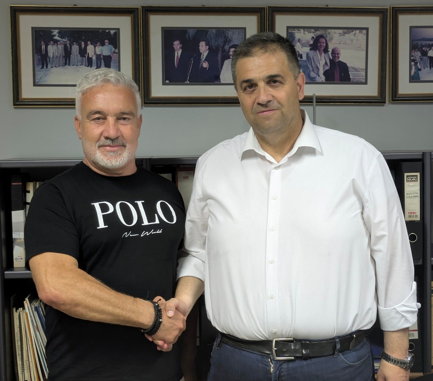 Συνάντηση του προέδρου του ΣΕΜΜ-Θ Γεώργιου Φιλιππίδη με τον Αντιπεριφερειάρχη Ανάπτυξης ΑΜΘ Αλέξανδρο Ιωσηφίδη