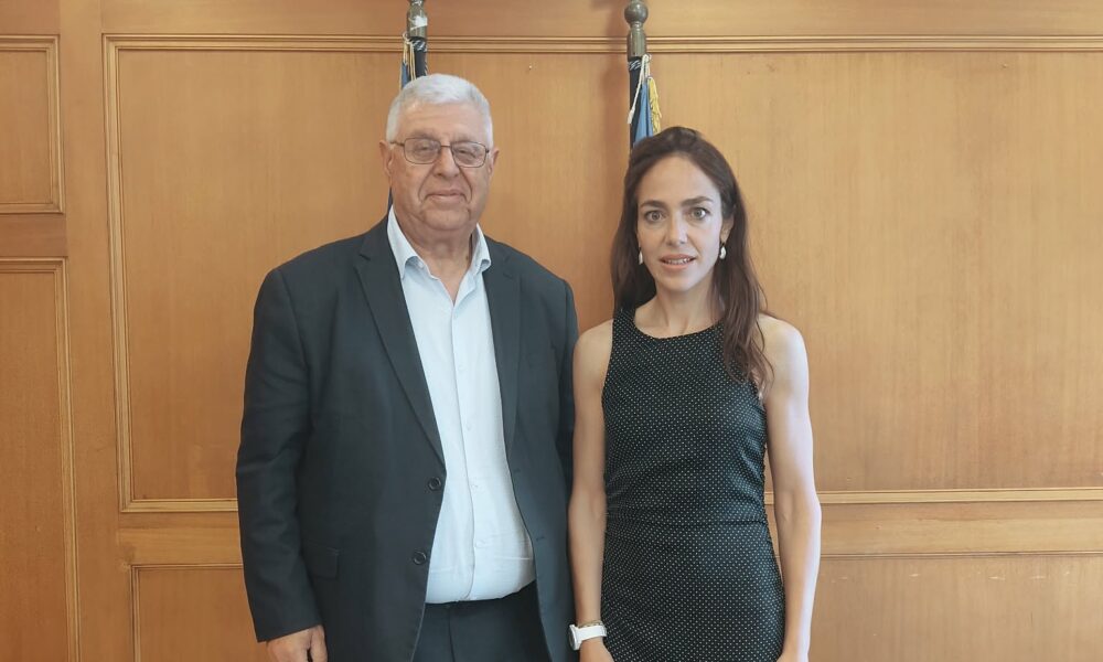 Γιάννης Πασχαλίδης – Συνάντηση με τη Δόμνα Μιχαηλίδου για ζητήματα της Π.Ε. Καβάλας – 2026