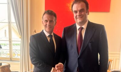 Κυριάκος Πιερρακάκης και Emmanuel Macron στο Μέγαρο των Ηλυσίων – 2026