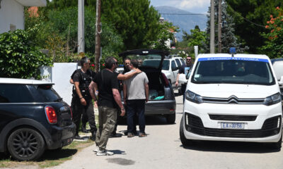 Αστυνομικές έρευνες έξω από εμπορικό κέντρο στην οδό Τσιμισκή στη Θεσσαλονίκη