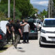 Αστυνομικές έρευνες έξω από εμπορικό κέντρο στην οδό Τσιμισκή στη Θεσσαλονίκη