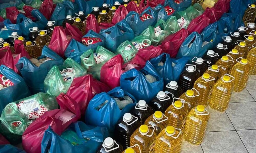 Διανομή τροφίμων από το Κοινωνικό Παντοπωλείο του Δήμου Δράμας