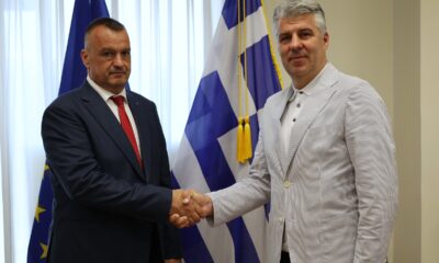 Κομοτηνή – Συνάντηση Χριστόδουλου Τοψίδη με τον Νομάρχη Κίρτζαλι Biser Nikolov