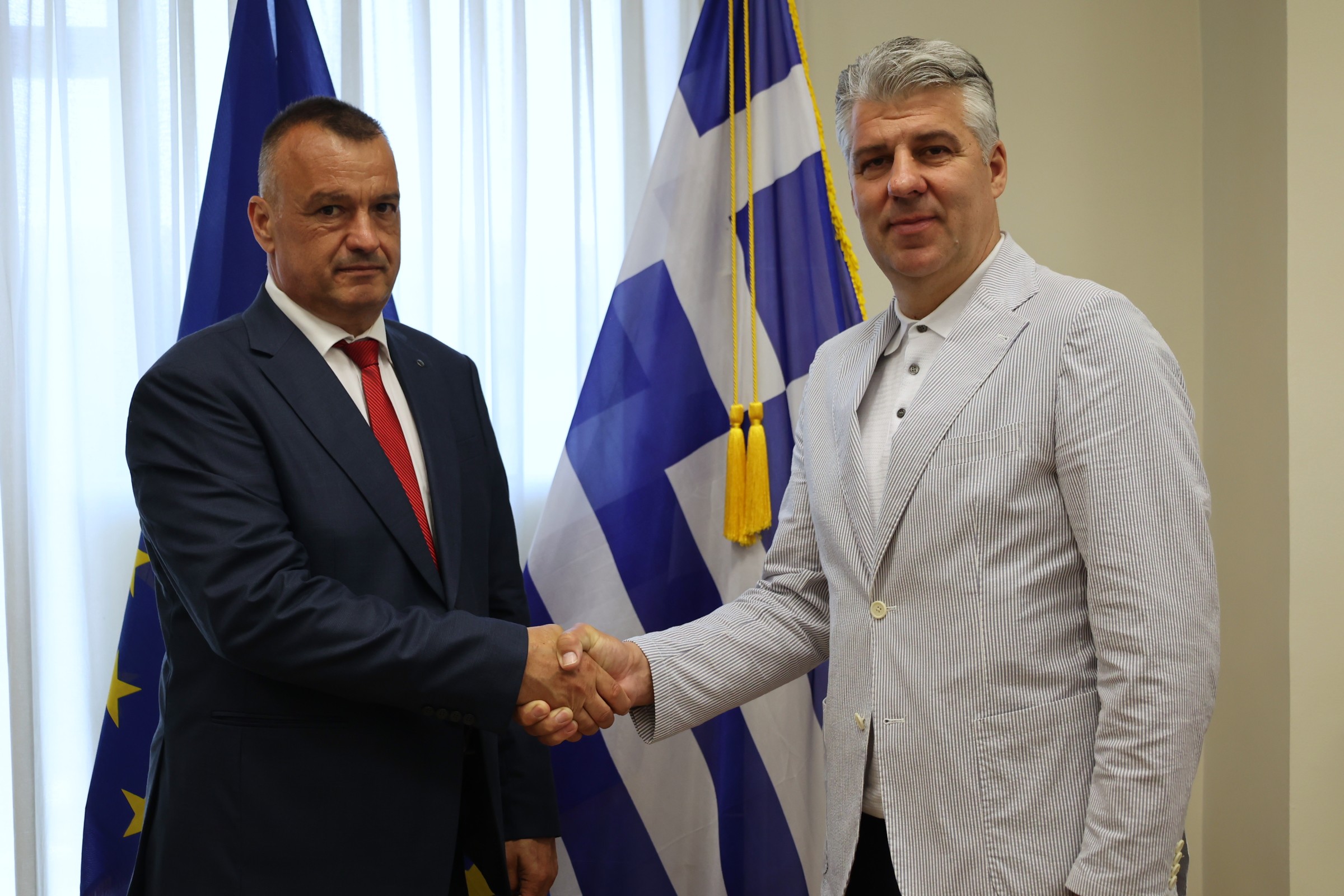 Κομοτηνή – Συνάντηση Χριστόδουλου Τοψίδη με τον Νομάρχη Κίρτζαλι Biser Nikolov