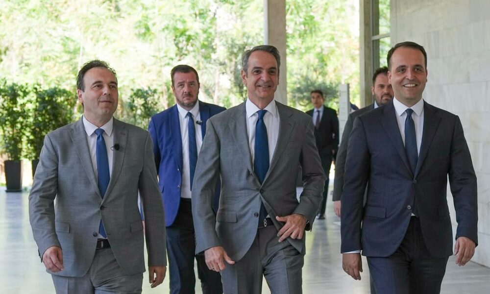 Ο Χρήστος Δερμεντζόπουλος στην εκδήλωση για την ολοκλήρωση του Ελληνικού Κτηματολογίου