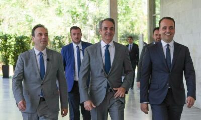 Ο Χρήστος Δερμεντζόπουλος στην εκδήλωση για την ολοκλήρωση του Ελληνικού Κτηματολογίου