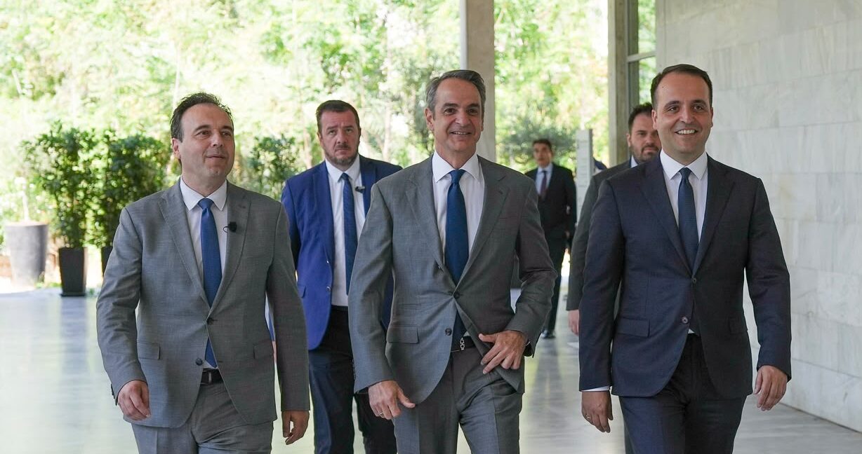 Ο Χρήστος Δερμεντζόπουλος στην εκδήλωση για την ολοκλήρωση του Ελληνικού Κτηματολογίου