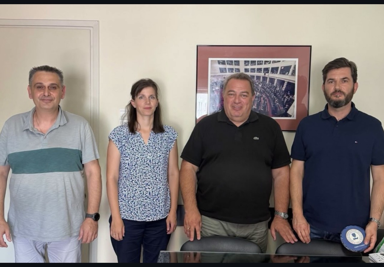 Συνάντηση της Ένωσης Αξιωματικών ΕΛ.ΑΣ. ΑΜΘ με τον βουλευτή Ροδόπης Ευριπίδη Στυλιανίδη