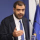 Ο κυβερνητικός εκπρόσωπος Παύλος Μαρινάκης κατά την ενημέρωση των πολιτικών συντακτών