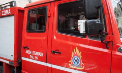 Πυροσβεστικές δυνάμεις στην Εγνατία Οδό κατά τη διαχείριση διαρροής μολύβδου από φορτηγό