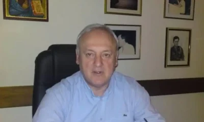 Αστυνομικές δυνάμεις έξω από το γραφείο του ποινικολόγου Σταύρου Γεωργίου στο κέντρο της Αθήνας