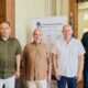Ο Θεματικός Αντιπεριφερειάρχης Αθλητισμού της Περιφέρειας Ανατ. Μακεδονίας & Θράκης Στέλιος Ιγνατιάδης, ο Πρόεδρος του Σκακιστικού Ομίλου Καβάλας Χριστόφορος Αποστολακάκης, ο Διευθυντής Εγκαταστάσεων της Energean στην Καβάλα Βασίλης Τσέτογλου και ο Αντιδήμαρχος Αθλητισμού του Δήμου Καβάλας Κώστας Χατζηαναστασίου