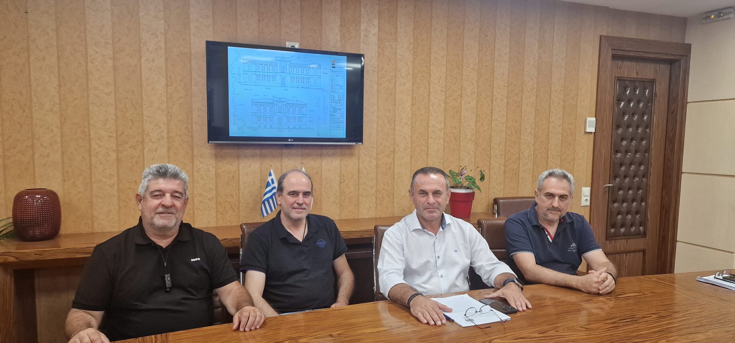 Υπογραφή της σύμβασης για την ενεργειακή αναβάθμιση και την πλήρη προσβασιμότητα του 12ου Δημοτικού Σχολείου Δράμας.