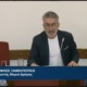 Ο βουλευτής Δράμας Θεόφιλος Ξανθόπουλος κατά την παρέμβασή του στη Βουλή για τη σιδηροδρομική σύνδεση της Δράμας.